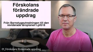 1 Förskolans förändrade uppdrag [upl. by Acinomaj775]