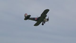 Shuttleworth Festival of Flight 2024 Polikarpov Po2 and Westland Lysander [upl. by Kele]