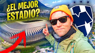 ¿El mejor estadio de México 🇲🇽 En la casa de Rayados de Monterrey [upl. by Neelrad]