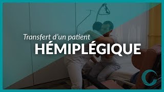 Transfert dun patient hémiplégique [upl. by Ecnadnac873]