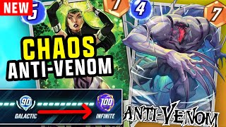 AntiVenom Is Tier FUN  Marvel Snap Gameplay [upl. by Nalla]