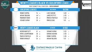 Wenty Leagues Black v Guildford Leagues [upl. by Annaeoj]