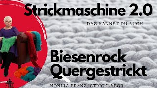 Strickanleitung für einen Plisseerock [upl. by Vena]