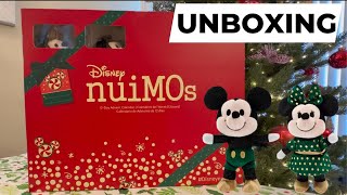 Disney nuiMOs Advent Calendar Unboxing [upl. by Keele]