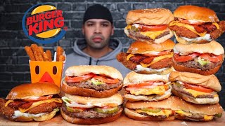 ASMR BURGER KING MUKBANG [upl. by Irehj]