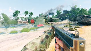 Enlisted Gameplay US Army  Pacific War  Munda Point Airfield  No Commentary [upl. by Aticilef]