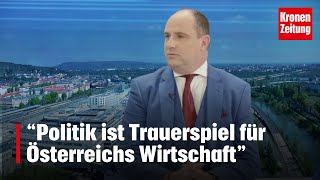 quotNichts verstandenquot Politik ist Trauerspiel für Österreichs Wirtschaft  kronetv NACHGEFRAGT [upl. by Anastasius]