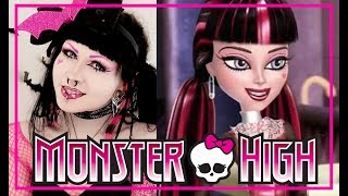 Monster High DRACULAURA meikki ja asu  PAHALAPSI [upl. by Alyar]