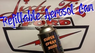 Make a Refillable Aerosol Spray Paint Can [upl. by Cecelia]