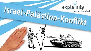 IsraelPalästinaKonflikt einfach erklärt explainity® Erklärvideo [upl. by Notlok491]