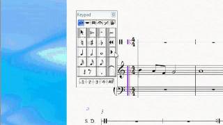 Creating new bars repeats 1st and 2nd time bars double barline Sibelius 6 [upl. by Nahs375]