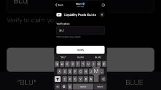 BLUM CODE LIQUIDITY POOLS GUIDE [upl. by Eidnahs300]