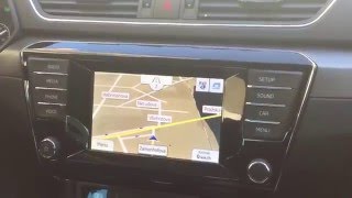 Adaptiv  instalace navigace do nové Škoda Superb 3 generace  odblokování obrazu přehrávání filmů [upl. by Ahseinaj]