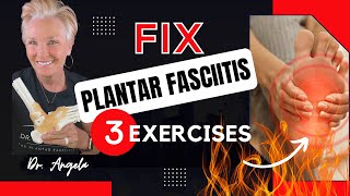 3 Exercises You MUST Do To Fix Plantar Fasciitis [upl. by Sallyann]