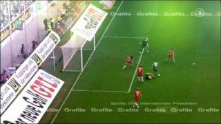 Grafite goal vs Bayern Munich w English commentary [upl. by Ladnek]