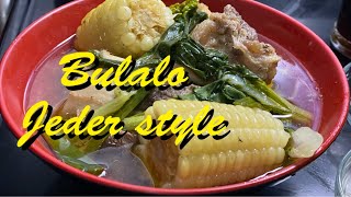 BULALO Jeder Style  Filipino Beef Marrow Stew [upl. by Graves]