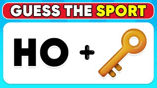 Can You Guess The Sport By Emoji ⚽🏈  Emoji Quiz [upl. by Adian841]