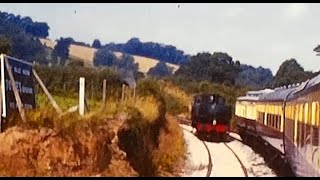 A Visit To The Dart Valley Railway Paignton Devon In The 1970s From An 8mm Cine Film [upl. by Iba992]