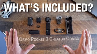 NEW DJI Osmo Pocket 3 Unboxing  Whats Included Creator Combo [upl. by Nereids]