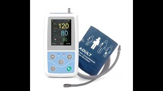 Contec ABPM50 Ambulatory Blood Pressure Measurement Monitor Machine  24Hrs  Tutorial  How to use [upl. by Aridaj231]