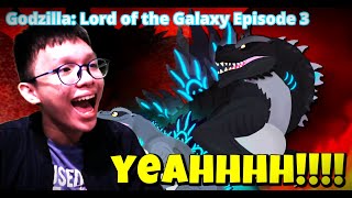 REACTING TO GODZILLA LORD OF THE GALAXY EPISODE 3 DRAGON DESTROYAH [upl. by Desirea]