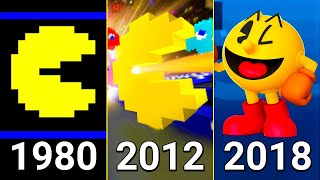 Evolution of PacMan Games 19802018 [upl. by Dudden360]