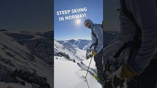 Steep skiing in northern Norway [upl. by Collayer715]