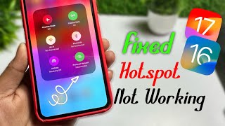 iPhone Hotspot Not Working  Personal Hotspot Not Working in iPhone  Fix iPhone Hotspot Not Working [upl. by Carnahan]