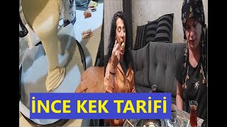 İNCE KEK TARİFİ [upl. by Airaet]