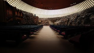 Temppeliaukio Church  Helsinki Rock Church [upl. by Idalia144]