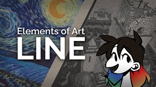 LINE Elements of Art Explained in 5 minutes funny [upl. by Ellene]