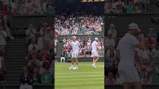 Listen to that ROAR 🔊🦁 Wimbledon Shorts Tennis [upl. by Yarised742]