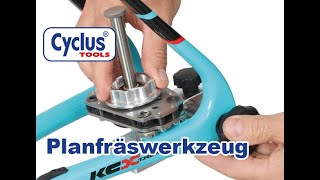 CYCLUS TOOLS® Planfräswerkzeug für Bremssattelaufnahme [upl. by Ventura]