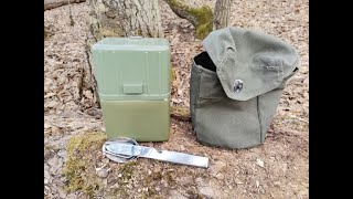 Juhoslovanský ešus Yugoslavian mess kit [upl. by Refinnej]