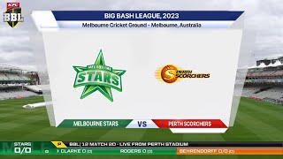 🔴 Live Melbourne Stars Vs Perth Scorchers Live – Match 7  STA vs SCO Live  BBL Live Match Today [upl. by Atsyrhc475]