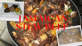 Stew Beef How to make Stew Beef Jamaican Stew Beef Recipe [upl. by Leamsi737]