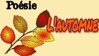 Poésie 🍂 Lautomne de Maurice Carême 🍂 [upl. by Nosyarg367]