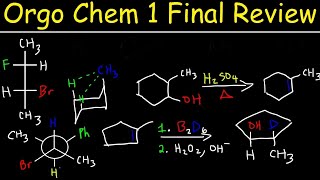 Organic Chemistry 1 Final Exam Review [upl. by Eifos52]