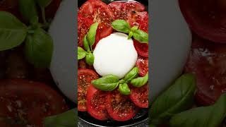 Buffalo Mozzarella Bruschetta Recipe foodviral dessertshorts video [upl. by Rabi4]