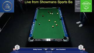 Bobby Fenton vs Sam Chambers Race to 25 £15000 pot [upl. by Maclean]