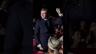 Barron Trump receives standing ovation at father Donald’s campaign rally shorts [upl. by Olivie]