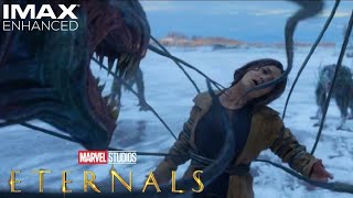 Ajak Death Scene  Eternals 1080p IMAX enhanced  Ikaris betrays Ajak [upl. by Apostles]