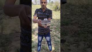 water stuck in sieve experiment experiment shorts viral trending [upl. by Nnylhtak]