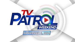 TV Patrol Weekend Livestream  November 3 2024 Full Episode Replay [upl. by Audsley]