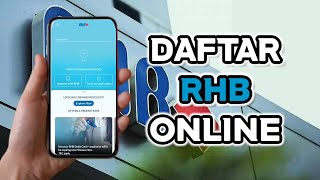 Cara Daftar RHB Online [upl. by Eirahs467]