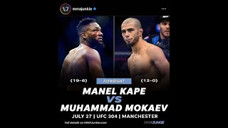 Muhammad Mokaev vs Manel Kape UFC304HighlightsBreakdownPrediction [upl. by Tapes]