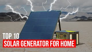 The BEST 10 Home Solar Generators to Buy Right Now [upl. by Aikimat]