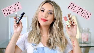 TOP 5 DRUGSTORE DUPES FOR HIGH END BEAUTY ALEXANDREA GARZA [upl. by Mowbray]