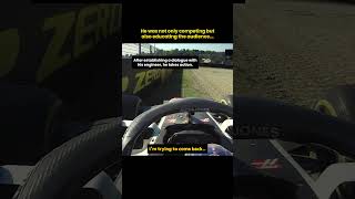 Romain Grosjean explains how to return to the F1 track midrace [upl. by Nygem791]