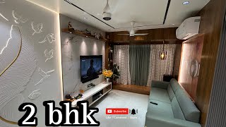 House Tour Smart amp Elegant  2bhk home interior Design [upl. by Ignatius]